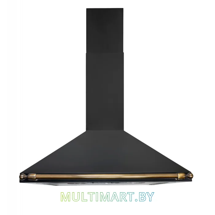 Вытяжка ZorG Technology Allegro A1000 60 (черный + рейлинг бронза)